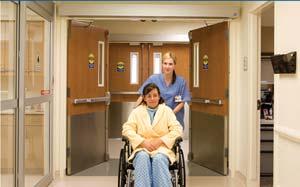 Automatic Entrance Systems Swinging & Folding Doors Whether for new construction or an existing health care facility, Horton Automatics swing and folding door systems provide a full range of