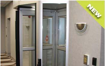 ControlFlow Automatic Security Door Systems Available in a choice of 1 or 2 way card access, these systems have a number of options for security including Level III bullet resistant glass, Visdom HS