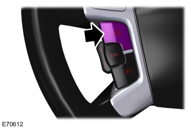 Cruise Control PRINCIPLE OF OPERATION Cruise control allows you to control your speed using the switches on the steering wheel. You can use cruise control when you exceed 30 km/h (20 mph).
