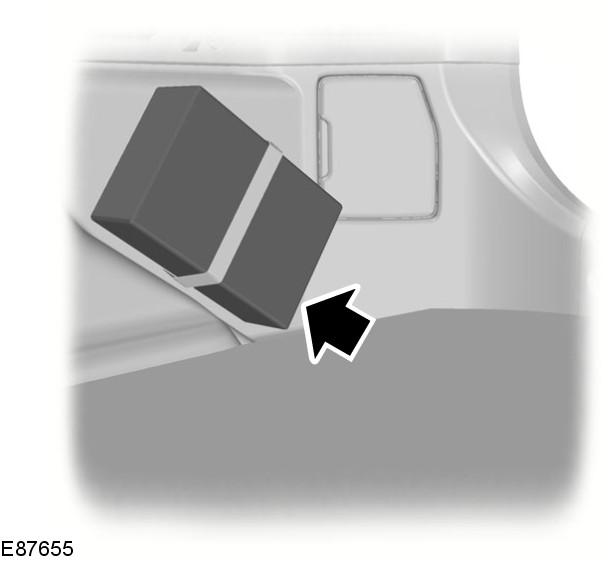 luggage compartment.