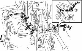 5. V4 Harness Installation (Driver s Side) (a) Locate and disconnect the White 8P connector from the Ignition switch area. (Fig. 5-1) Fig.