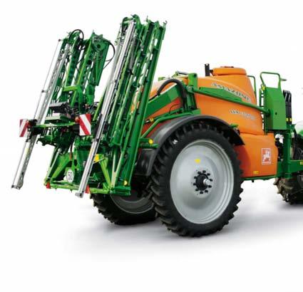Sprayer booms Super-S sprayer booms Compare for yourself! Superbly strong spraying technology - superbly light profile design - superbly compact folding Superbly narrow transport width of just 2.