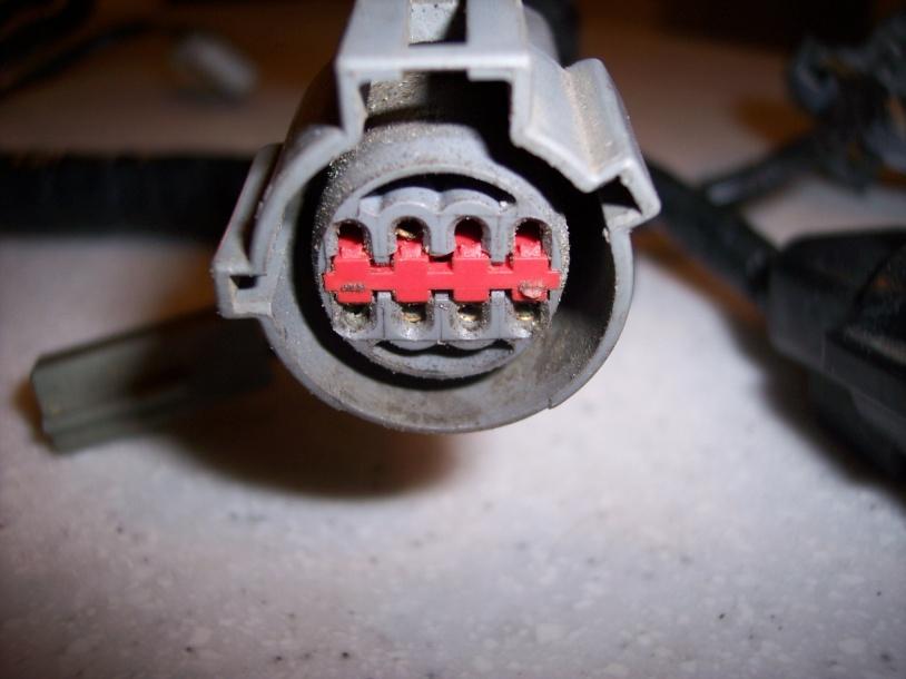 The single wire gray connector and large black connector should be left as is. They are how you initiate EEC tests & retrieve EEC trouble codes.