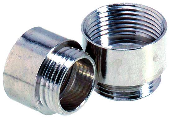 10053010 Nickel-plated brass Hole plugs are for use when existing PG-threaded