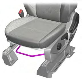 Seats Adjust the head restraint so that the top of it is level with the top of your head.