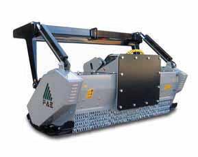 PRIME MOVER 6 500U Forestry mulcher for special built hydraulic or PTO driven Prime Movers with power range between 250 and 500 HP.