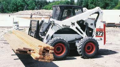 The Bobcat 873 G-Series has plenty of power for every