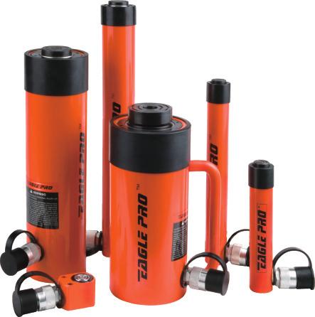 PSC Series General Purpose Single Acting Cylinders Features 1. Complies to ASME B-30.1. High strength alloy steel for safety and durability 2. Inside cylinder treated to enhance durability 3.