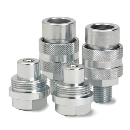 PAB Series Hydraulic Accessories Couplings High flow couplings, maximum working pressure is 700 bar These couplings are the standard