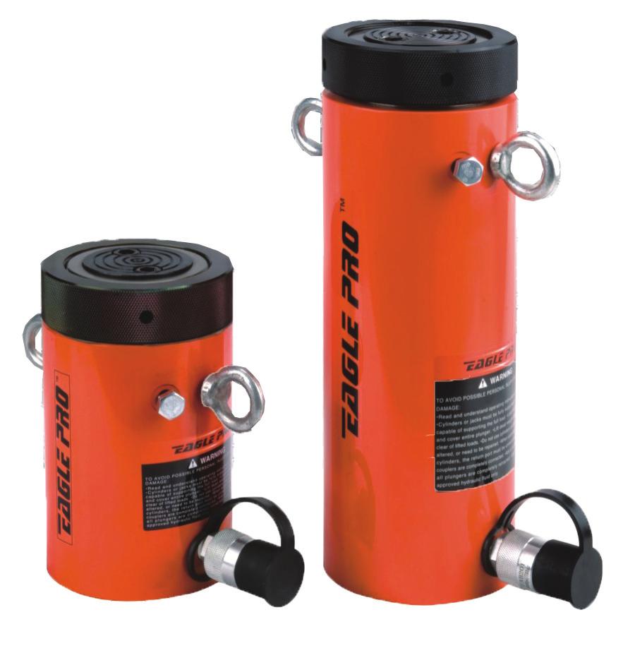 PLC Series Single Acting Lock Nut Cylinders Features 1.