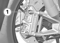 9 134 stand, until front wheel can rotate freely. Mount front wheel stand ( 118).