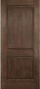 Rustic Mahogany sidelite is available in 6 8 only with clear glass.