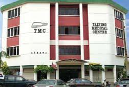 Negeri Sembilan Darul Khusus Taiping Medical Centre Pusat Perubatan Taiping No.