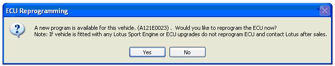 ECU Reprogramming: Continued. Warning!