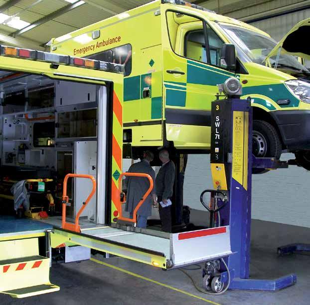 Ambulances built to meet your requirements Babcock has developed three types of ambulances to meet the demand of Trusts and the private ambulance sector: ALUMINIUM BOX BODY LIGHTWEIGHT MYRIAD BOX