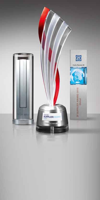 FUCHS was the only lubricant supplier presented with the Volkswagen Group Award 2014.