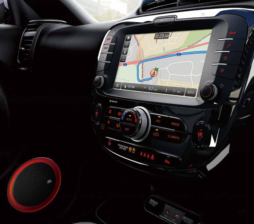 New Soul has an upgraded multimedia system.