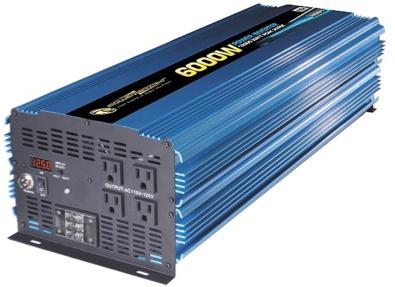 Inverters are available in different wattages ranging from 125 watts to 6,000 watts, or more.