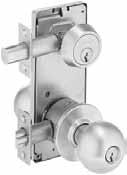 Construction: Stainless steel deadbolts with anticutting roller inserts - Strike/Frame reinforcer against kick-in type attack furnished with all locks - solid brass cylinders protected by tapered