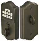 MACMURRAY PACIFIC Tel (415) 552-5500 emtek keyed locksets Schlage C Keyway Standard Door Prep and Installation Includes Strike Plate and Adjustable Latch to fit 2-/8" or 2-/4" Backset Handing
