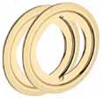 MACMURRAY PACIFIC Tel (415) 552-5500 BALDWIN TRIM RINGS Trim rings are designed for use w/installation of deadbolts in 2-1/8 dia. door preparation.