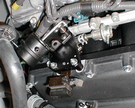 Place bypass actuator assembly as shown in Figure 42, and secure solenoid valve to the actuator bracket as shown. Torque: 10 N-m (89 in.-lbf).
