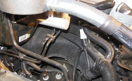 harness and plug into the intercooler pump connector.