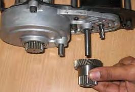 4. Remove Helical Gear from Gear