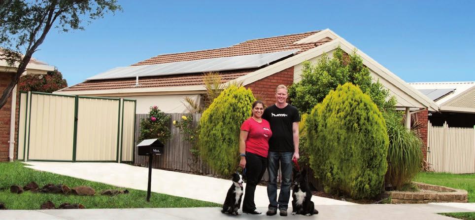 SINGLE-FAMILY HOME IN MELBOURNE, AUSTRALIA / Fronius Galvo maximum self consumption / This 3 kw PV system is installed on a single-family home in the outskirts of Melbourne, Australia.