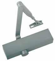ARRONE Architectural Plus High Efficiency Door Closers ARRONE 8200/AR8500 Series Door Closer Power Size 2-4 Variable by Template application The new AR8200 Series unit combined with our new