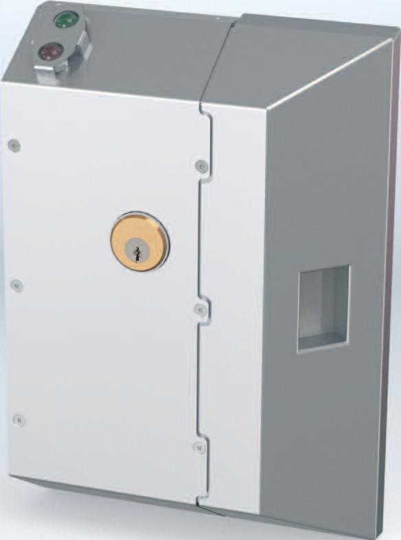 SURFACE-MOUNTED LOCK ENCLOSURE FOR RETROFIT APPLICATIONS SOUTHERN FOLGER RETRO SOLUTIONS THE SENTINEL Description For retrofit of existing cell door with medium-maximum security UL-listed and