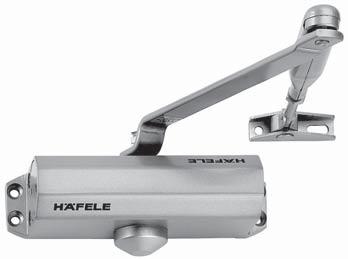 Overhead Position Door Closers Door closer DCL 11 Tested to EN 115 Tested to confirm with CE requirements Hydraulic latching action valve adjustable Closing speed valve adjustable Optional with
