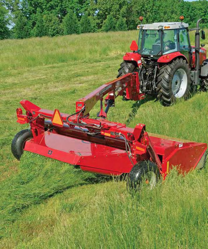 provide. Choose the model 1372 with its 12-foot cutting width, or step up to the model 1375 with its 15-foot, 3-inch cutterbed.