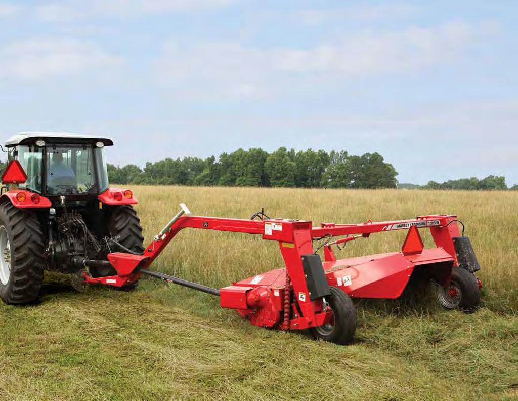 Invest wisely. Massey Ferguson has built a worldwide following by building equipment that lasts.