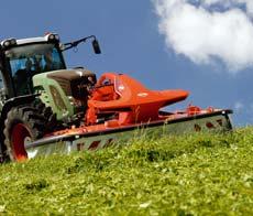 On the new GMD and FC triple mowers, special features are built in to facilitate