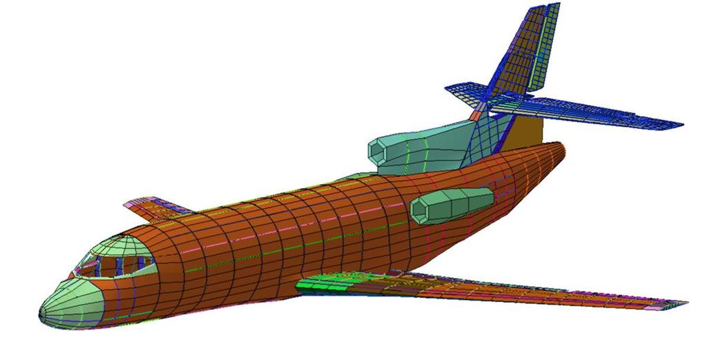 Demo 1: Multi-body model of a Business Jet LMS Virtual.