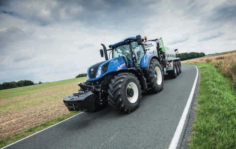 24 BRAKING AND TRACTION Super safe, super stable transport. For today s modern farmers and contractors, high speed transport is a fundamental part of daily life.