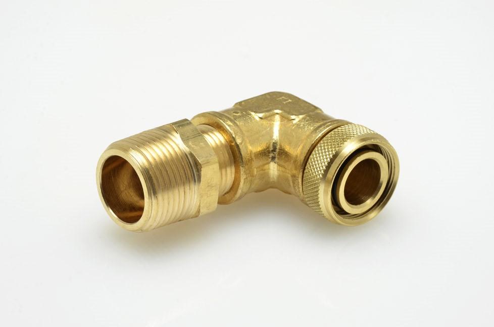 Part # CD 2016 * Large 90 Degree Drainer (3/4 NPT) - Connects to all Large Bottom (LB)