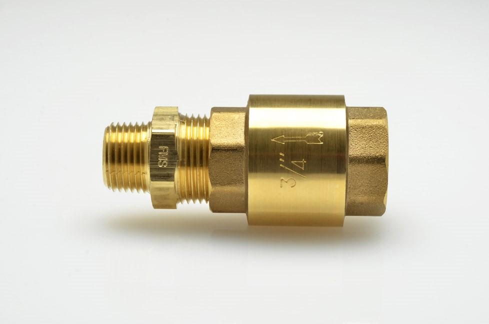 Part # SC 3042 Straight Clicker (3/4 NPT) - Use with all Speed Click  Drain tool with larger 3/4 brass