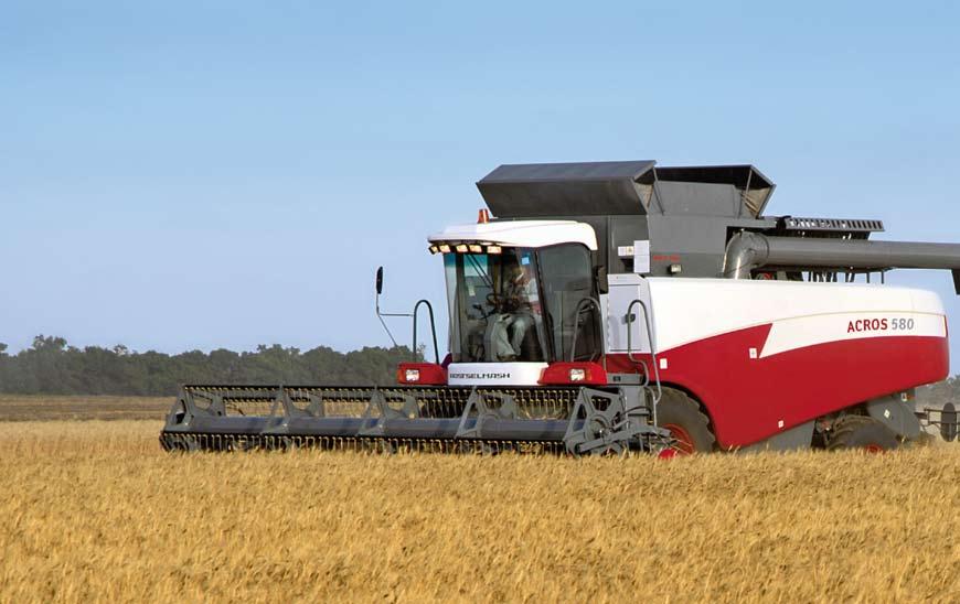 acros 580/560/530 RELIABLE ASSISTANT TO ANY FARM ACROS is perfect for fields with high and medium yield.