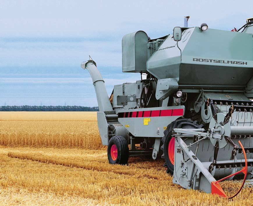 NIVA SIMPLE. SAVING NIVA is the latest modification of the legendary harvester line Niva SK-5M. Excellent correlation of efficiency, affordable price and low maintenance costs.