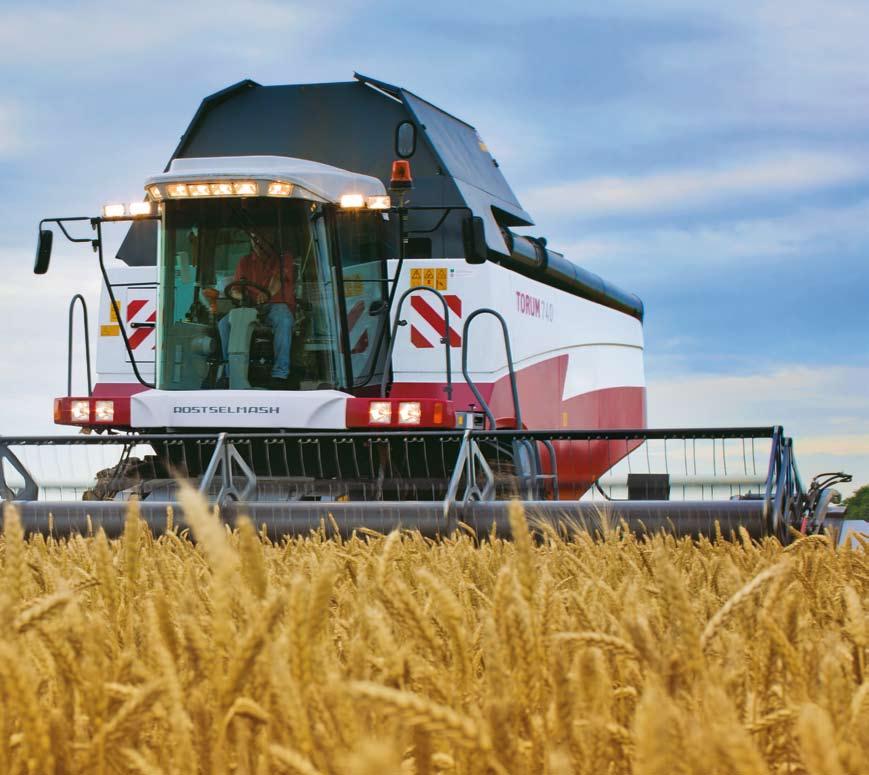 3 ROSTSELMASH GROUP IS ONE OF THE TOP FIVE GLOBAL MANUFACTURERS OF AGRICULTURAL MACHINERY.