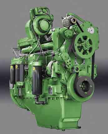 Take a look at the 13.5L PowerTech Plus engine on the 9870 STS. This hard-working powerplant gives you everything you need in an agricultural engine.
