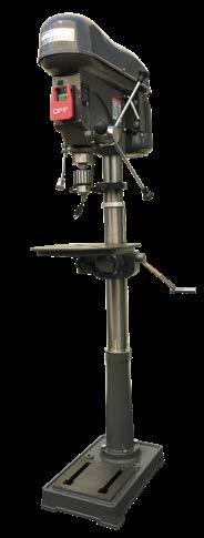 DRILL PRESSES 14 Bench Drill Press (MI-76100) 1/2 HP, 110 V, 8 A Drilling Capacity: Chuck Size: Spindle