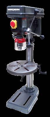 5 A Drilling Capacity: 3/4 (19 mm) Chuck Size: Spindle Travel: 3 1/8 (80 mm) 12 (305 mm) Spindle Speeds: