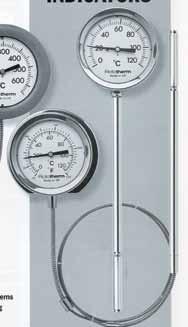Rototherm non toxic filled system thermometers are designed to give guaranteed reliability over a wide range of ambient temperature conditions and are compensated for ambient temperature changes from
