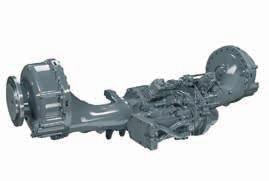 The new JAGUAR models are equipped with a front axle that features differential lock.
