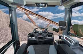 Safety, Serviceability and Reliability Enhanced safety features on the new HL900 series include an improved, standard rearview camera that delivers higher resolution and better nighttime visibility,