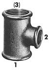 Malleable Iron Pipe Fittings 3 (2) Size Method b UK Size Method a Black Galvanised (1)=(2) - (3) 1=3-2 3 /8-1 /4 3 /8-1 /4 608 1120 2 (3) 1 /2-1 /4 1 /2-3 /8 3 /4-1 /4 3 /4-3 /8 1 /2-1 /4 426 818 1