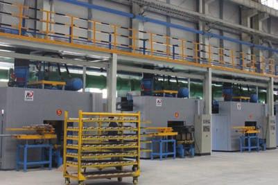 automatic molding line, Chinese 416